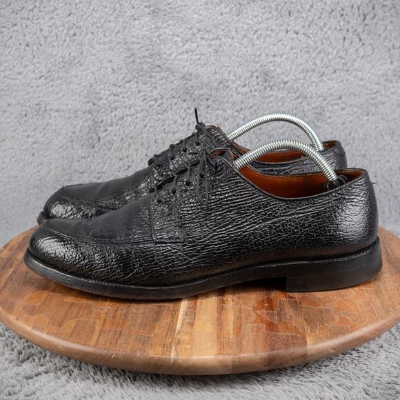 Vtg Men's Footjoy Classics Genuine Sharkskin Split Toe Oxford Size 10.5 A/C - Picture 6 of 11